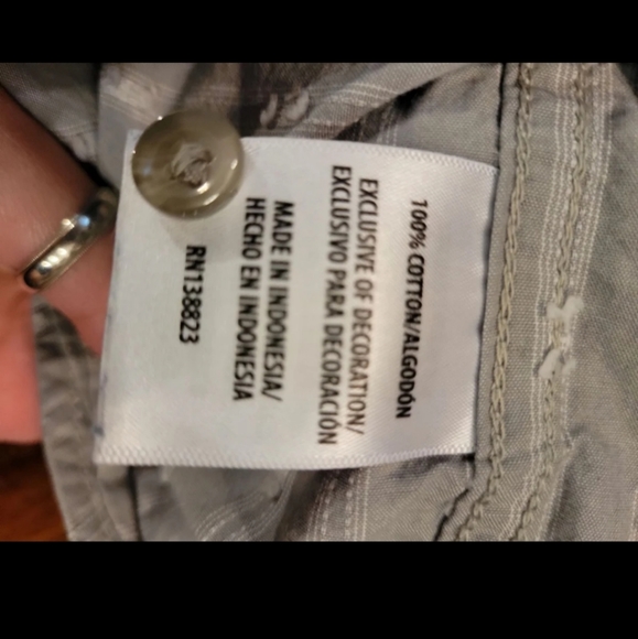 Cody James Men's Gray Rebel Striped Long Sleeve Western Shirt - Picture 9 of 9